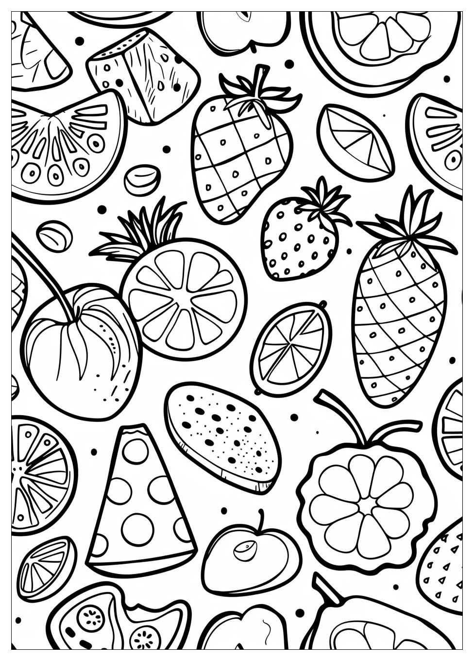 Fruit Coloring Pages-9