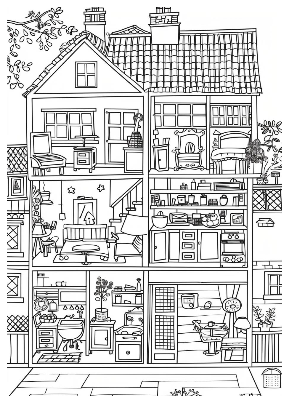 Gabbys Dollhouse Coloring Pages-16