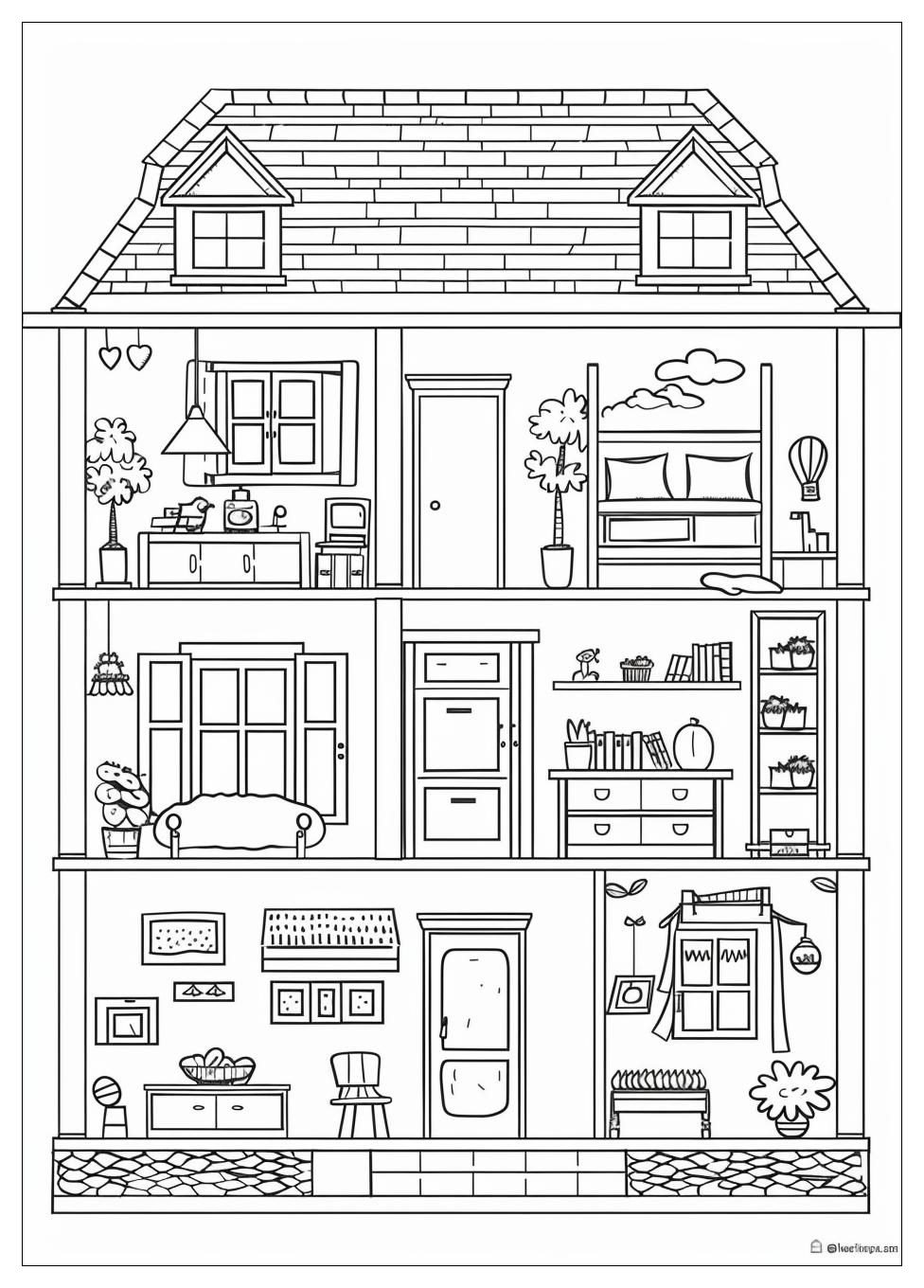 Gabbys Dollhouse Coloring Pages-9