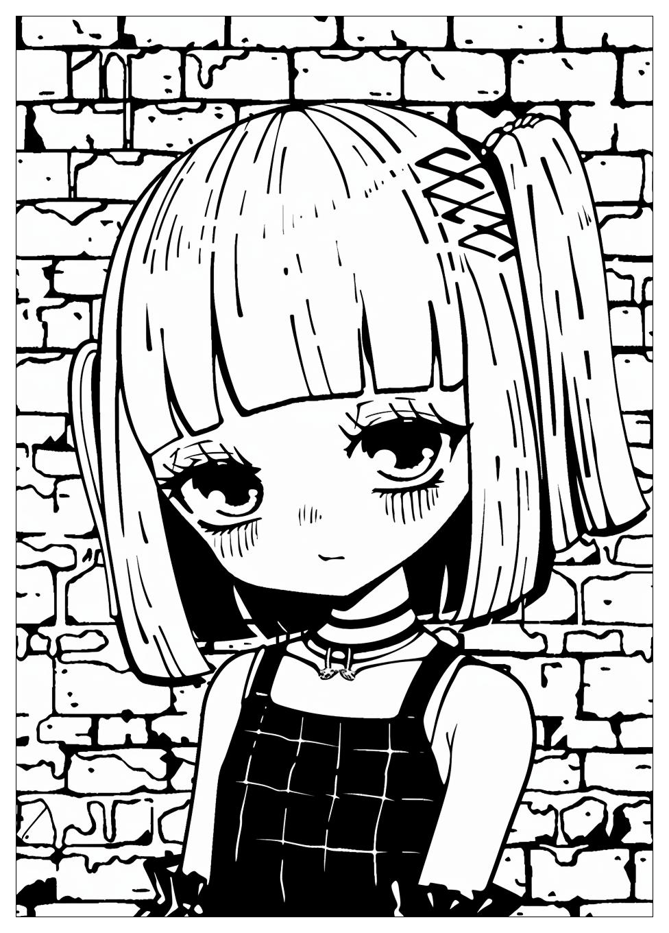 Gacha Life Coloring Pages-1