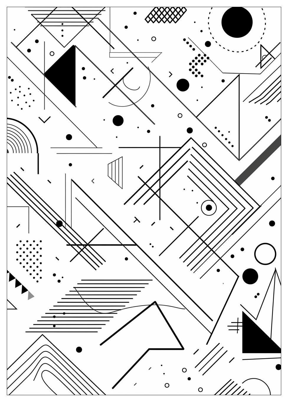 Geometric Shapes Coloring Pages-12