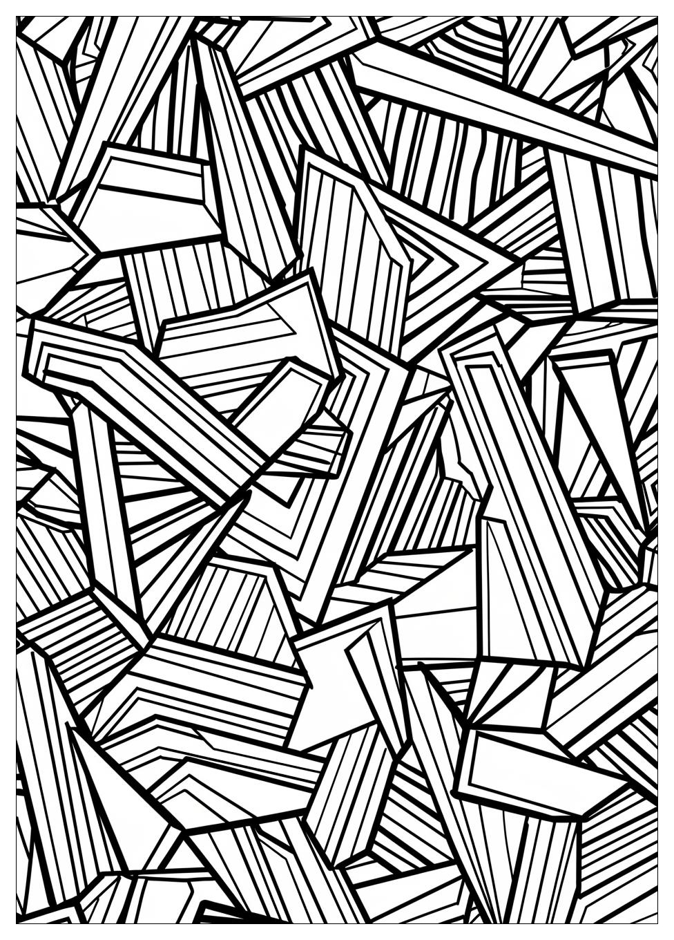 Geometric Shapes Coloring Pages-14