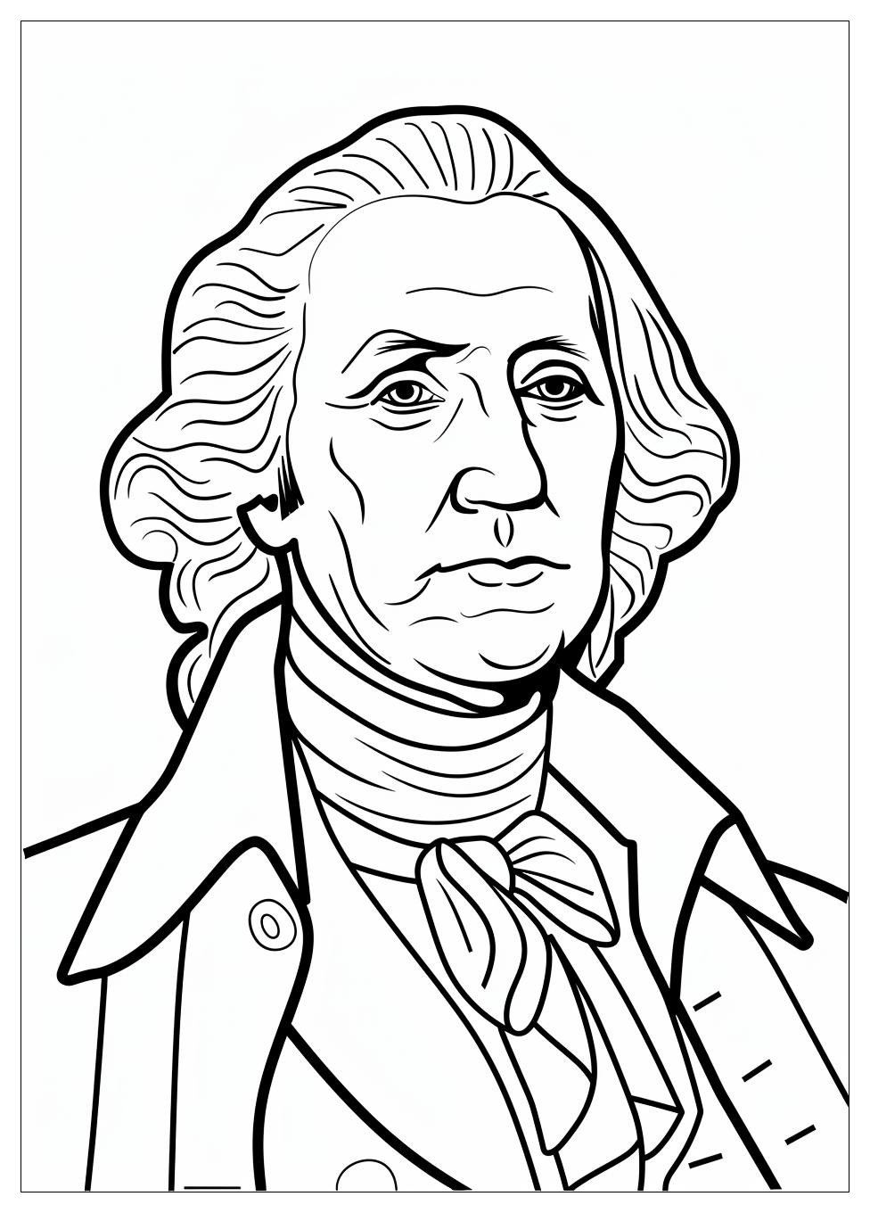 George Washington Coloring Pages-11