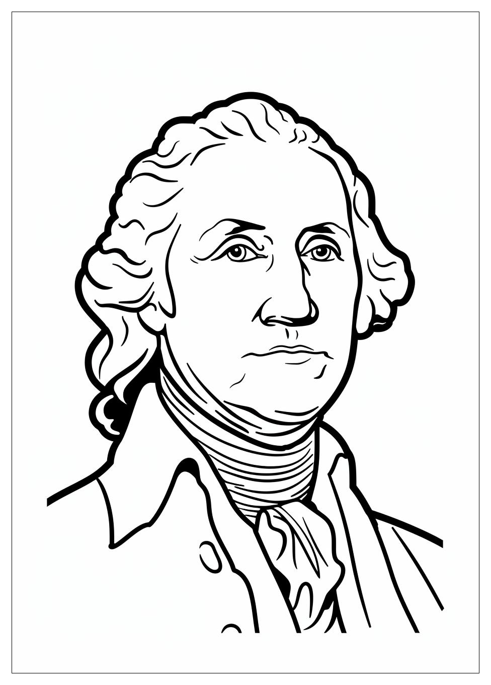 George Washington Coloring Pages-12