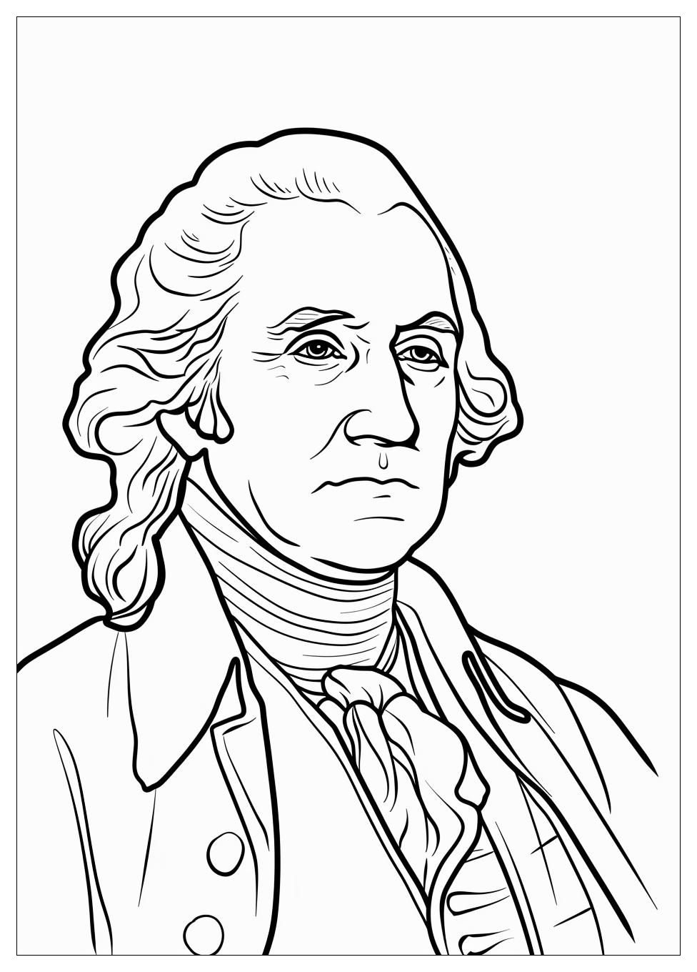 George Washington Coloring Pages-14