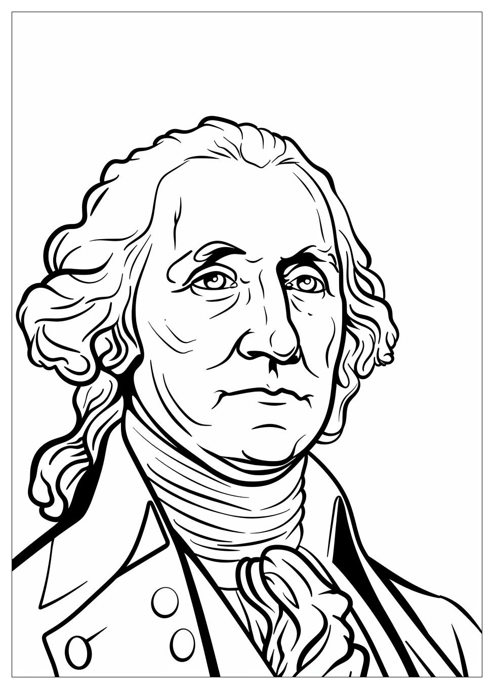 George Washington Coloring Pages-17