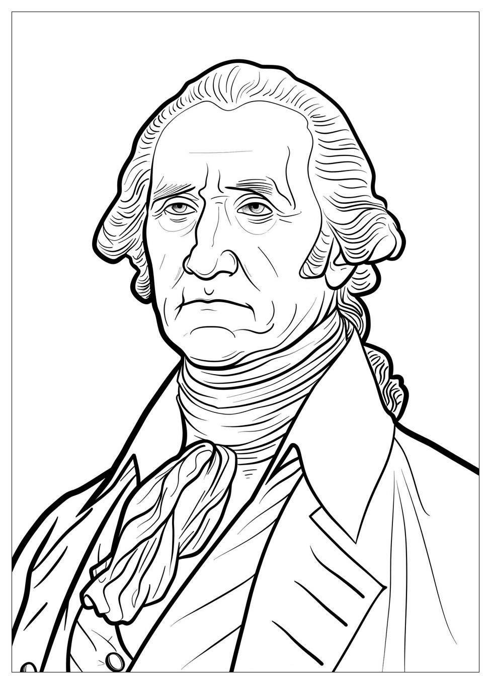 George Washington Coloring Pages-18