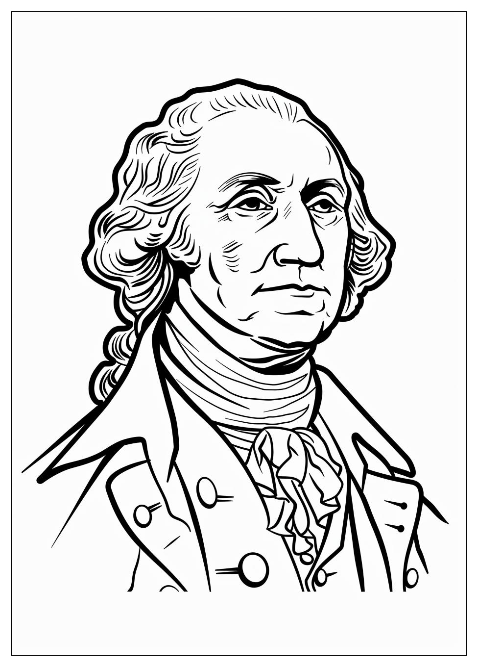 George Washington Coloring Pages-4