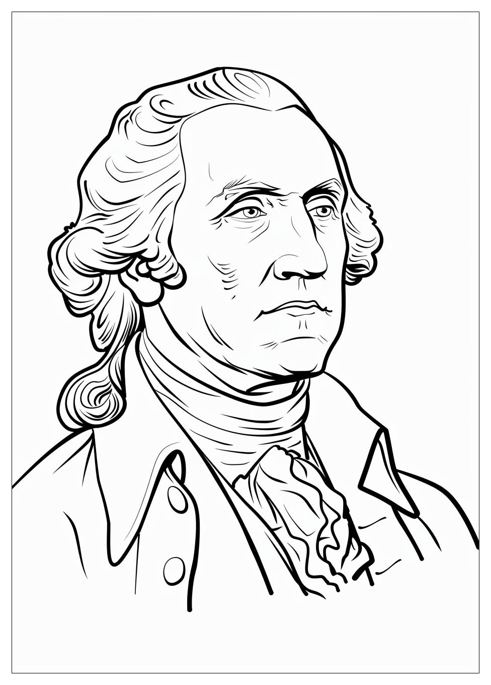 George Washington Coloring Pages-6