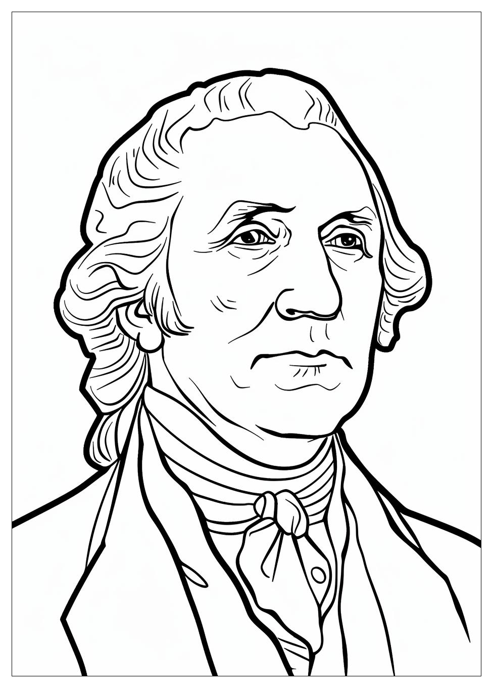 George Washington Coloring Pages-7