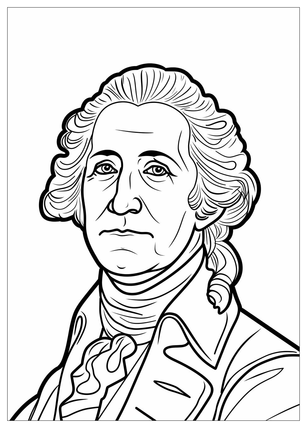 George Washington Coloring Pages-8