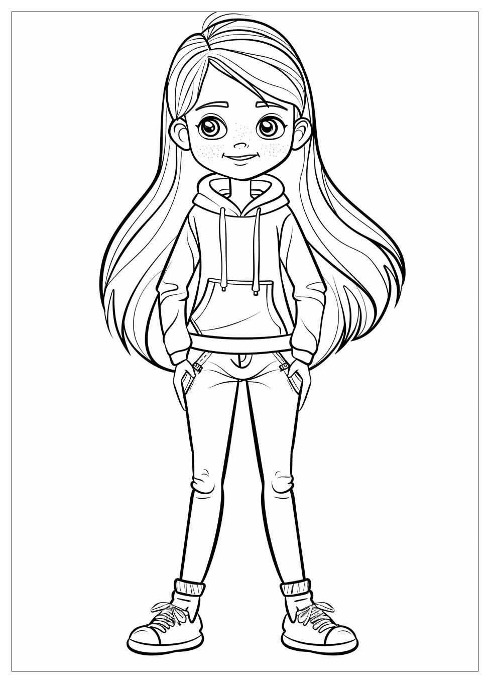 Girls Coloring Pages-1