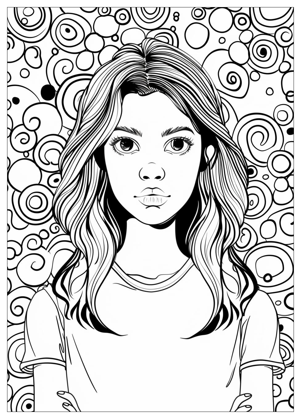 Girls Coloring Pages-10