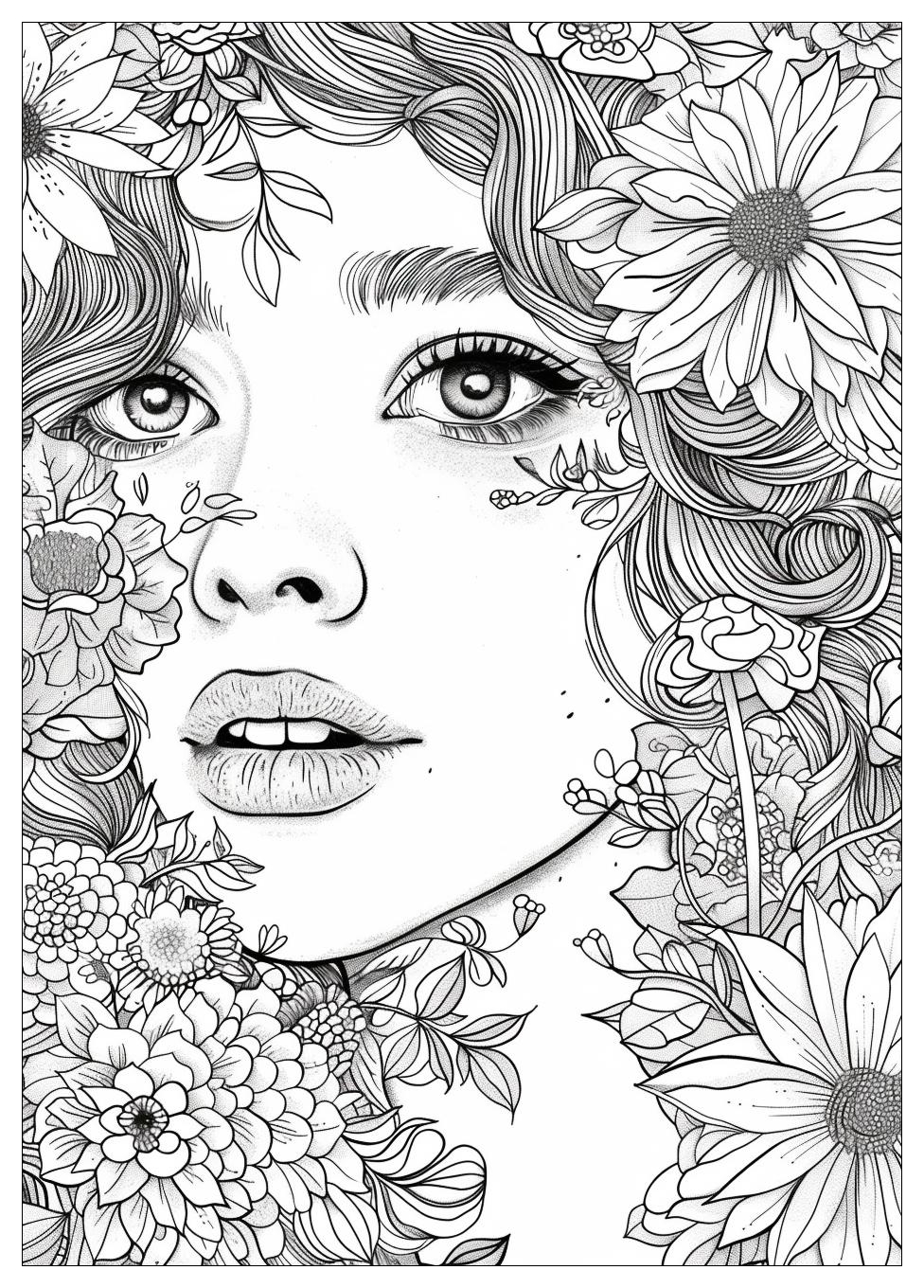 Girls Coloring Pages-15