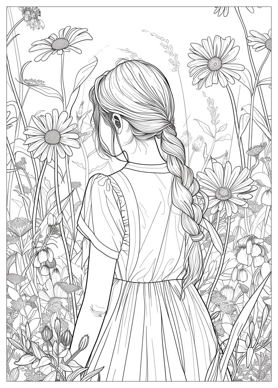 Girls Coloring Pages-17