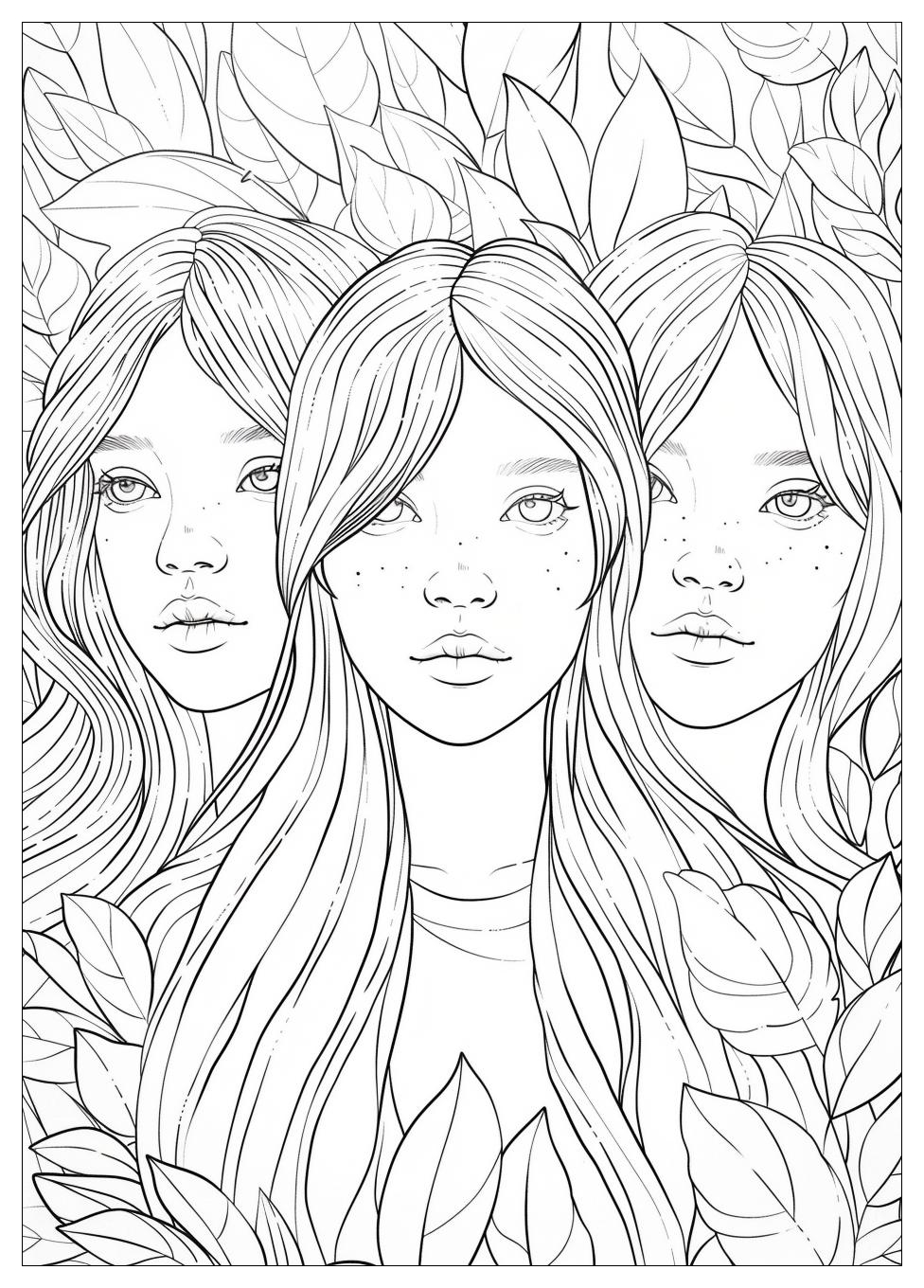 Girls Coloring Pages-2