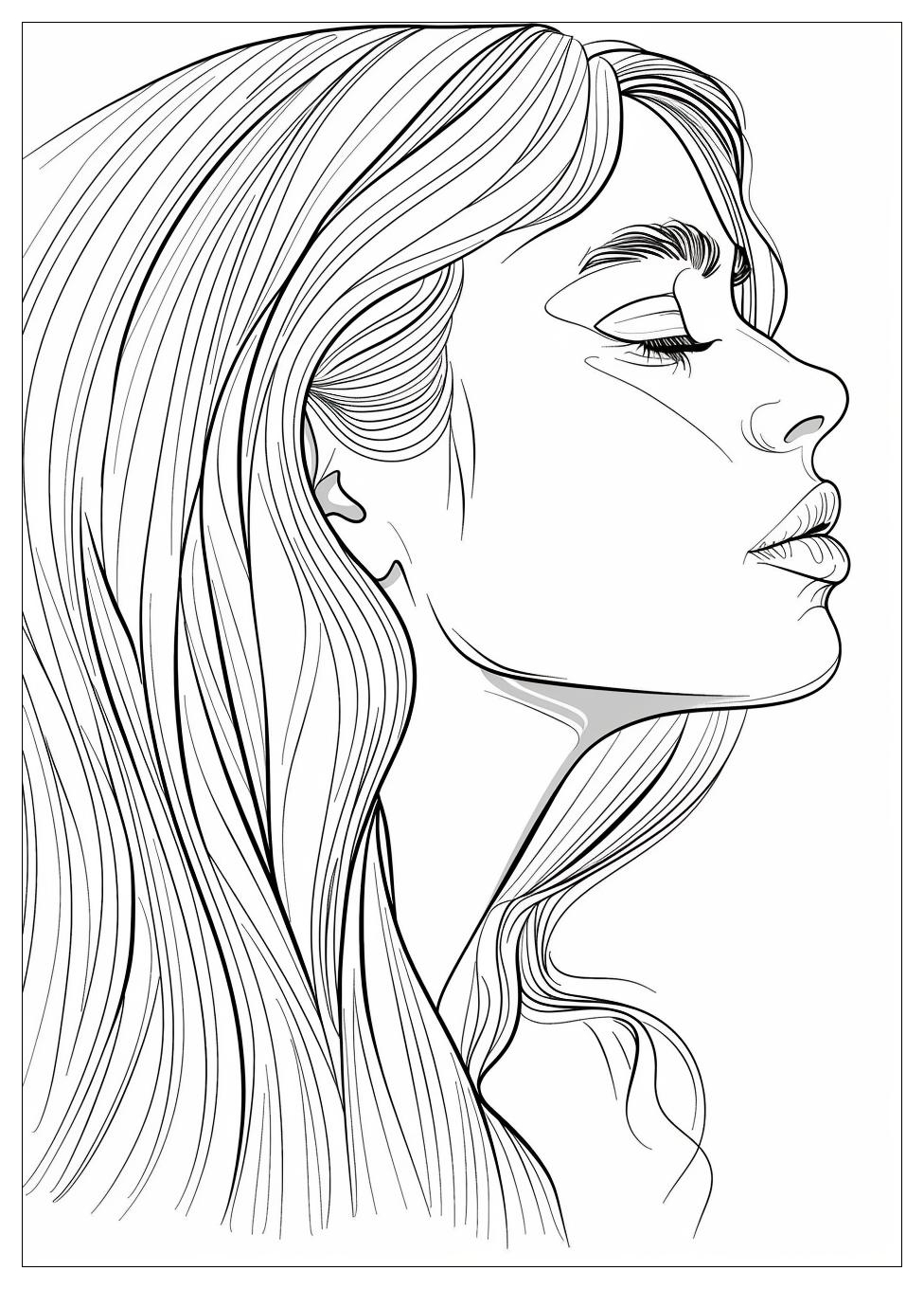 Girls Coloring Pages-20