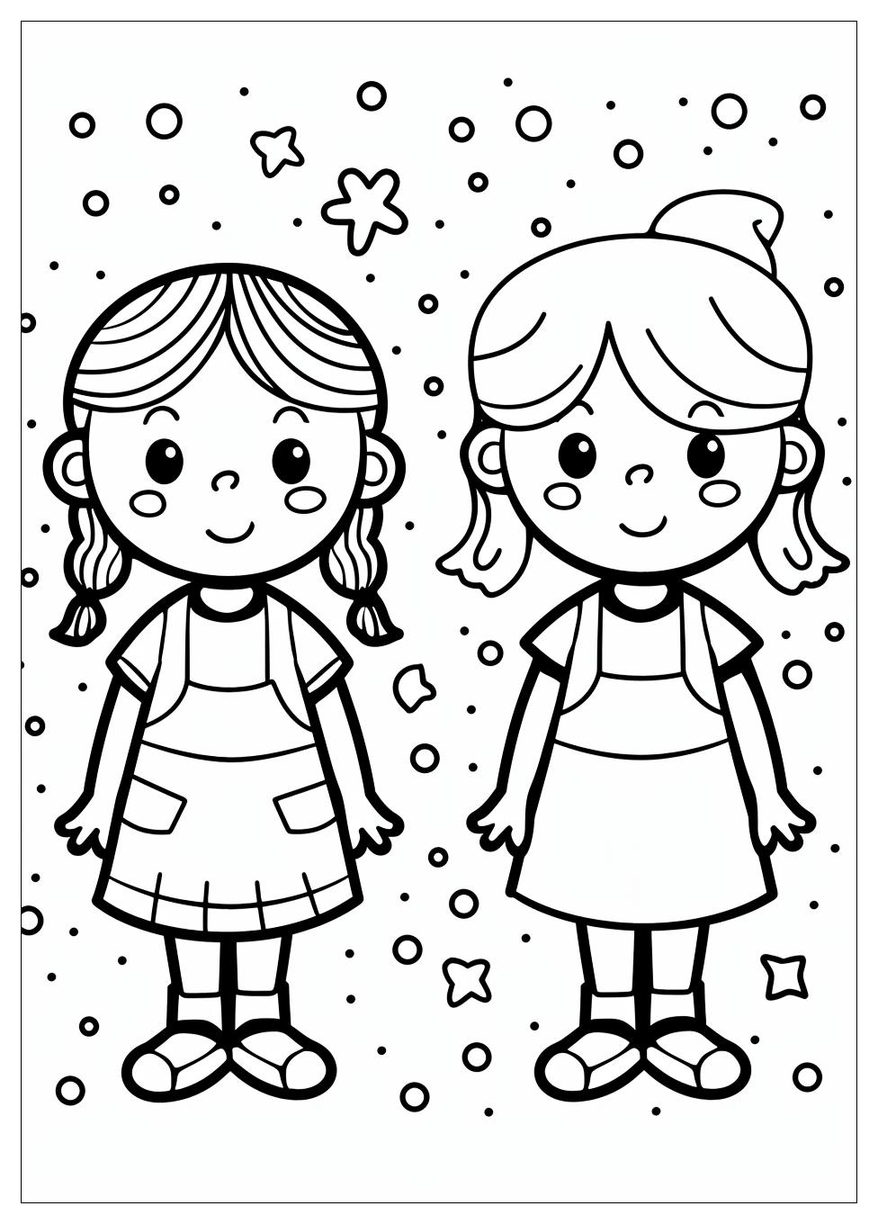 Girls Coloring Pages-3