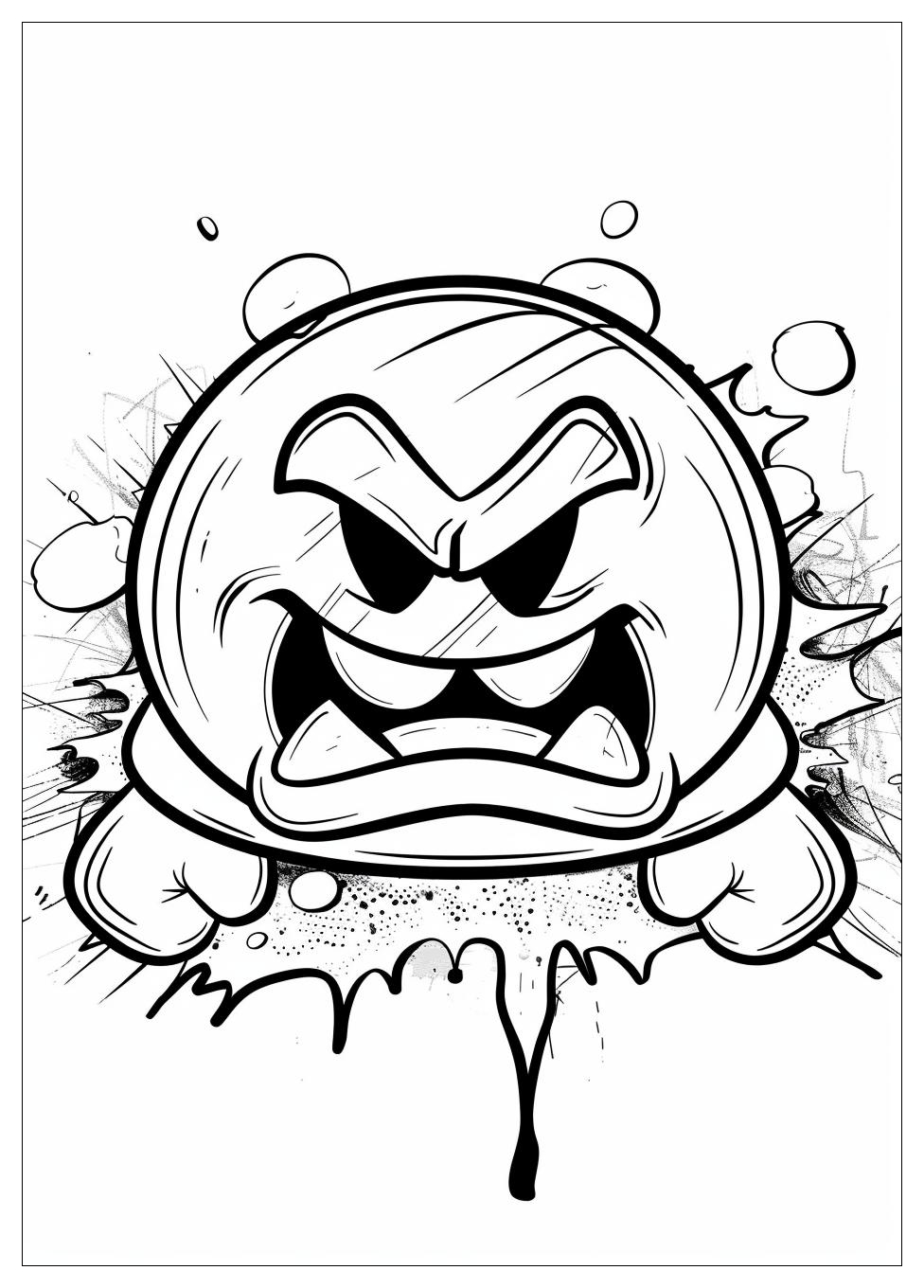 Goomba Coloring Pages-1