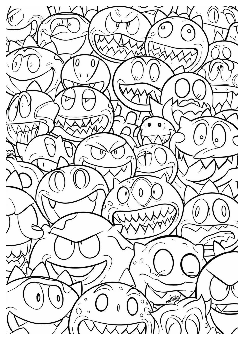 Goomba Coloring Pages-14