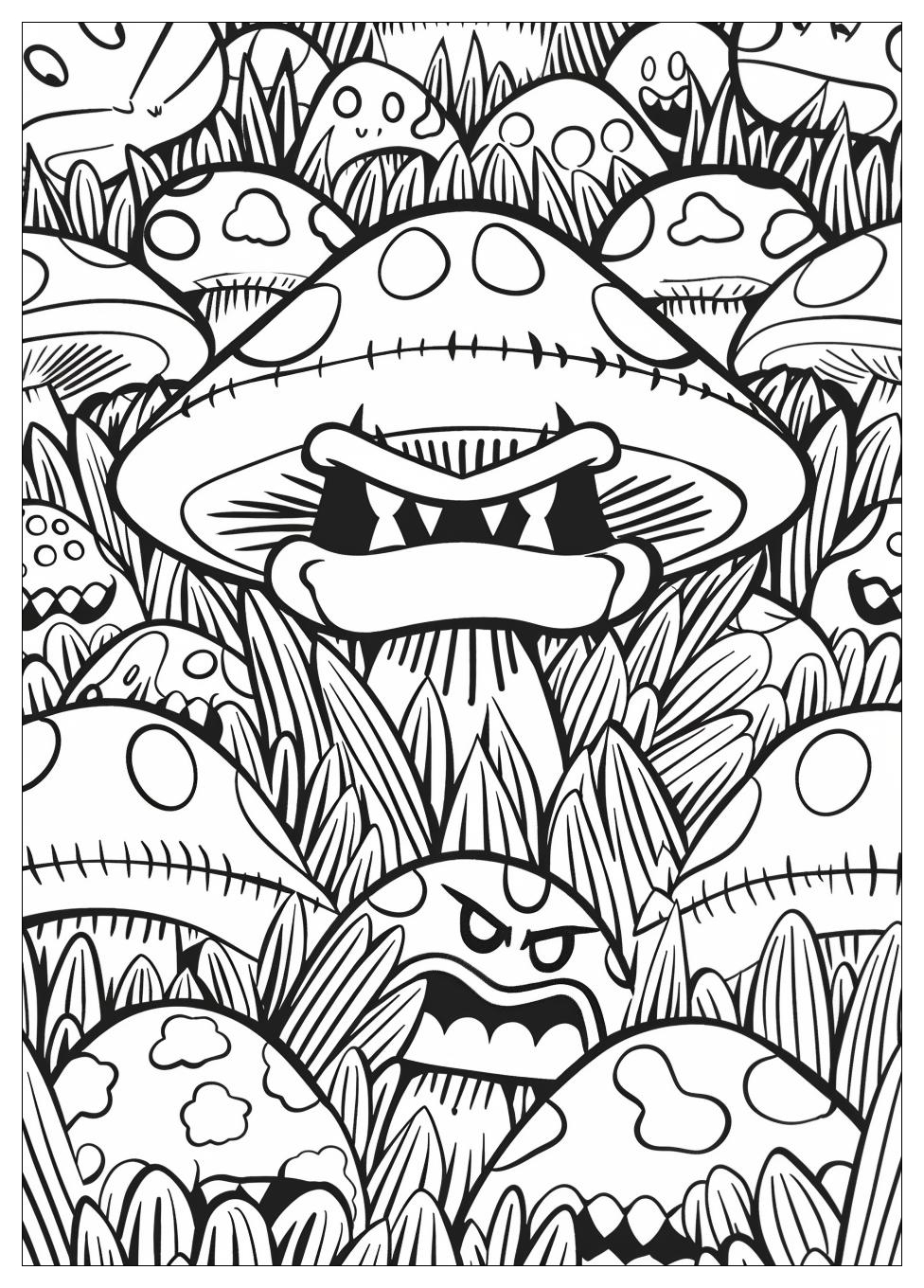 Goomba Coloring Pages-15