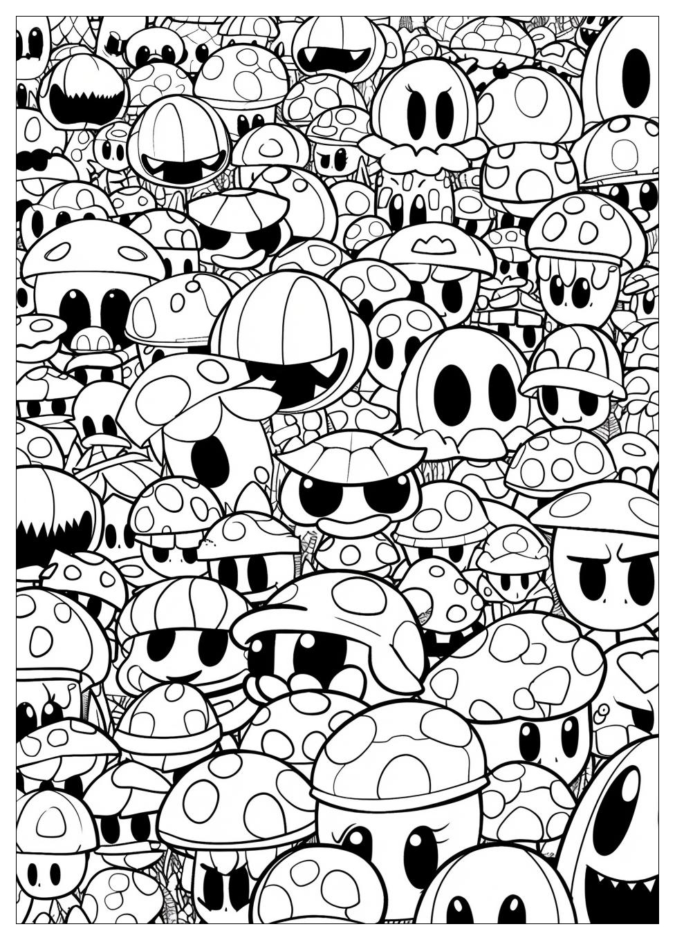 Goomba Coloring Pages-17