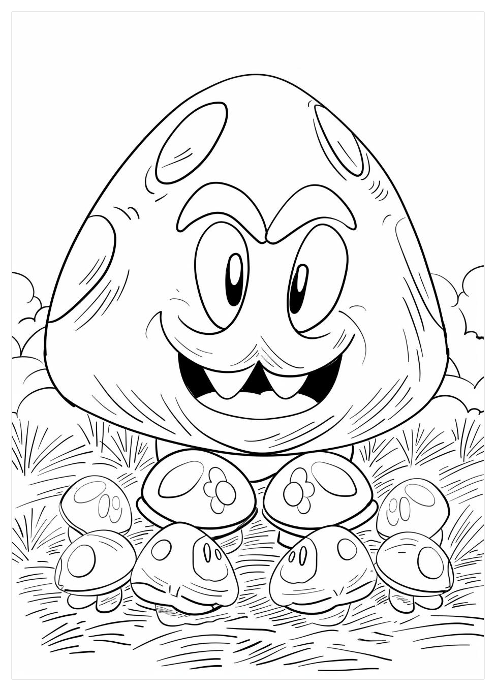 Goomba Coloring Pages-18