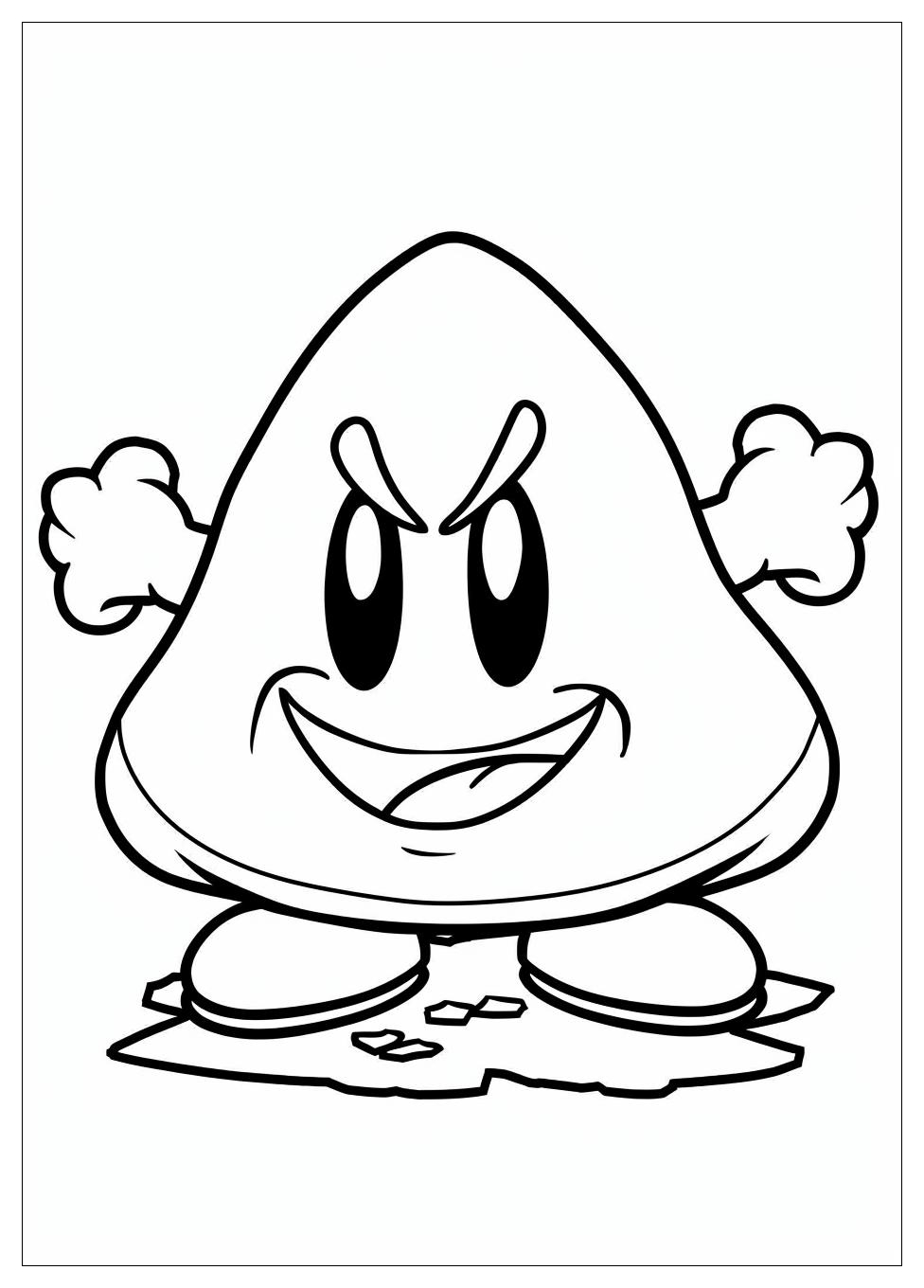 Goomba Coloring Pages-6