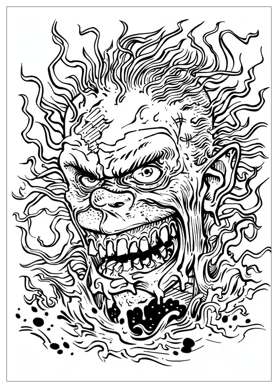 Goosebumps Coloring Pages-10