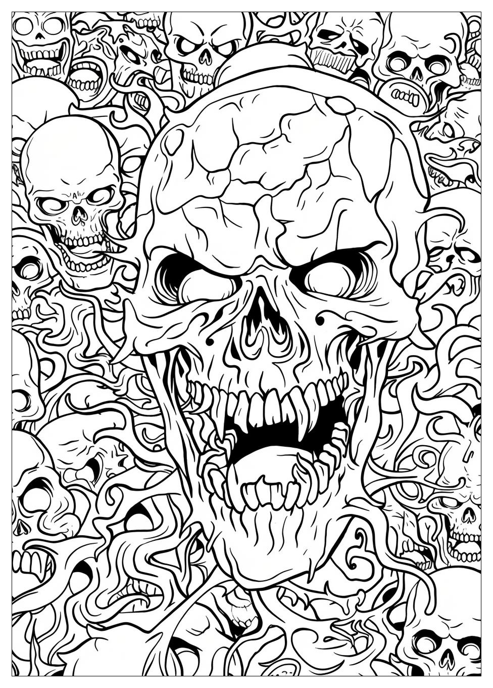 Goosebumps Coloring Pages-11