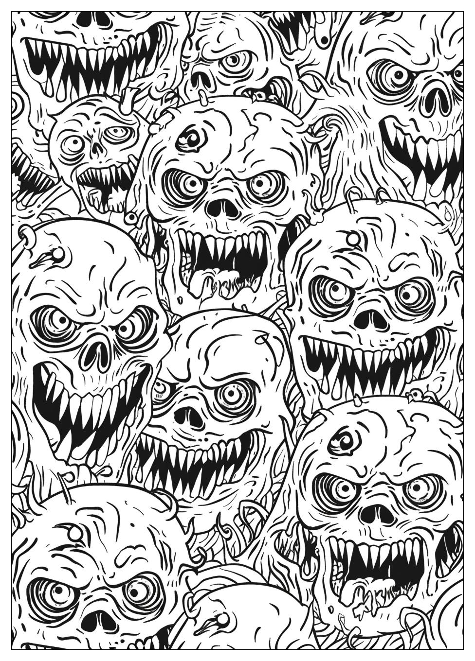 Goosebumps Coloring Pages-15