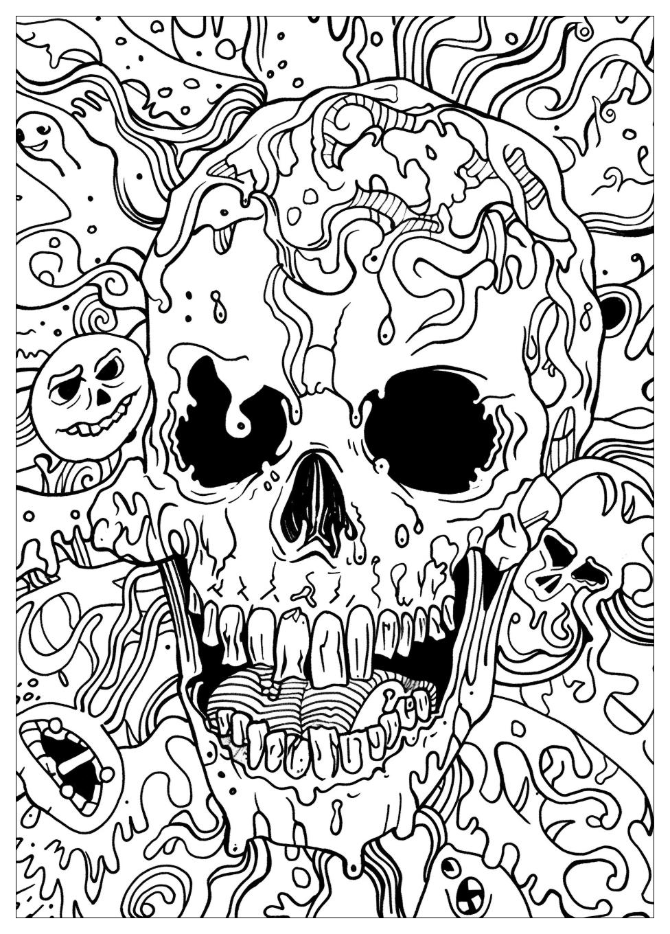 Goosebumps Coloring Pages-16