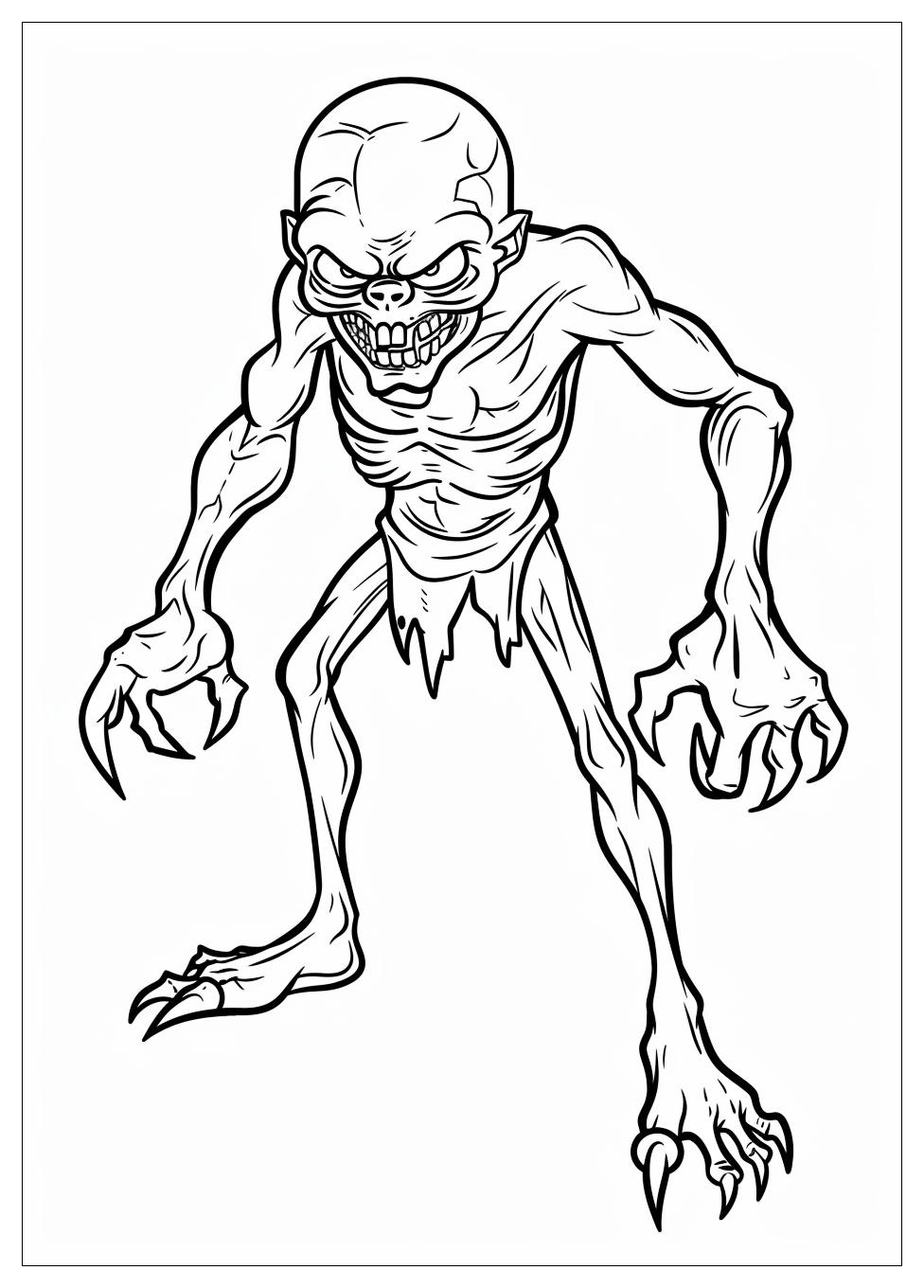 Goosebumps Coloring Pages-4