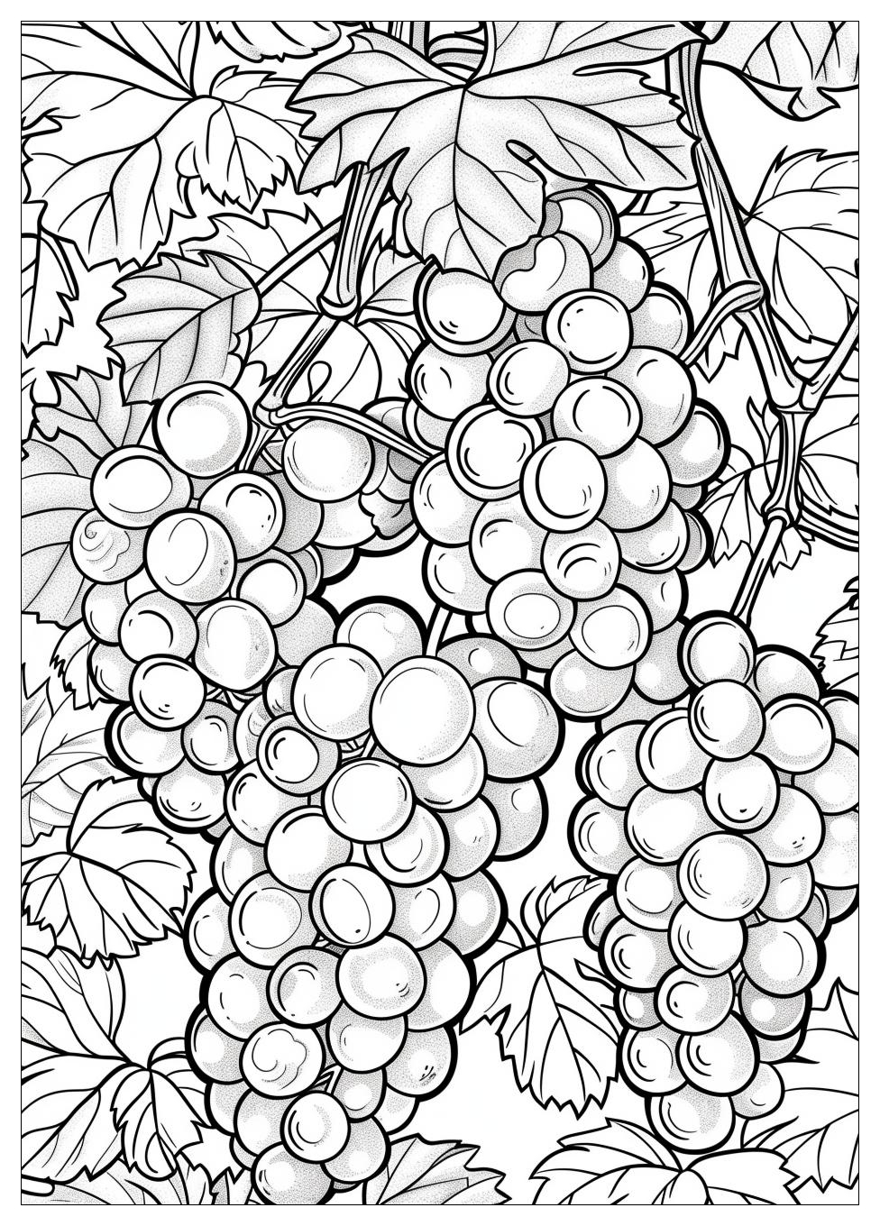 Grape coloring pages-18