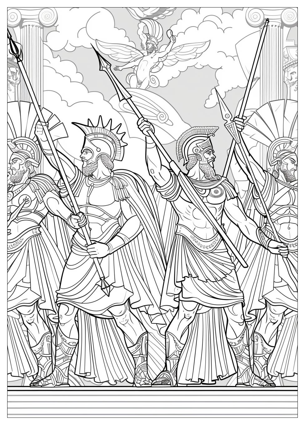 Greek Gods Coloring Pages-11