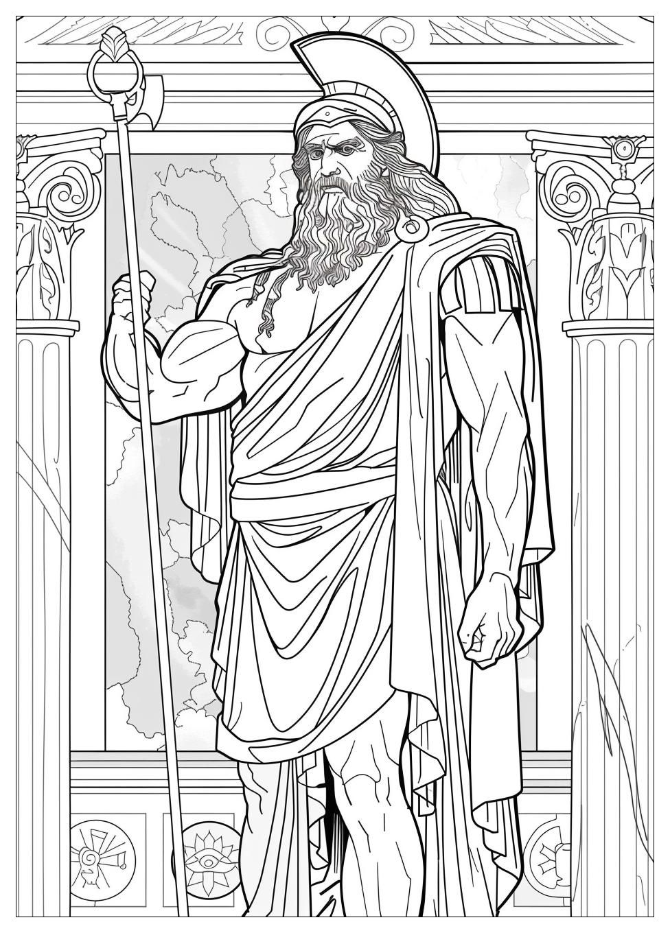 Greek Gods Coloring Pages-16