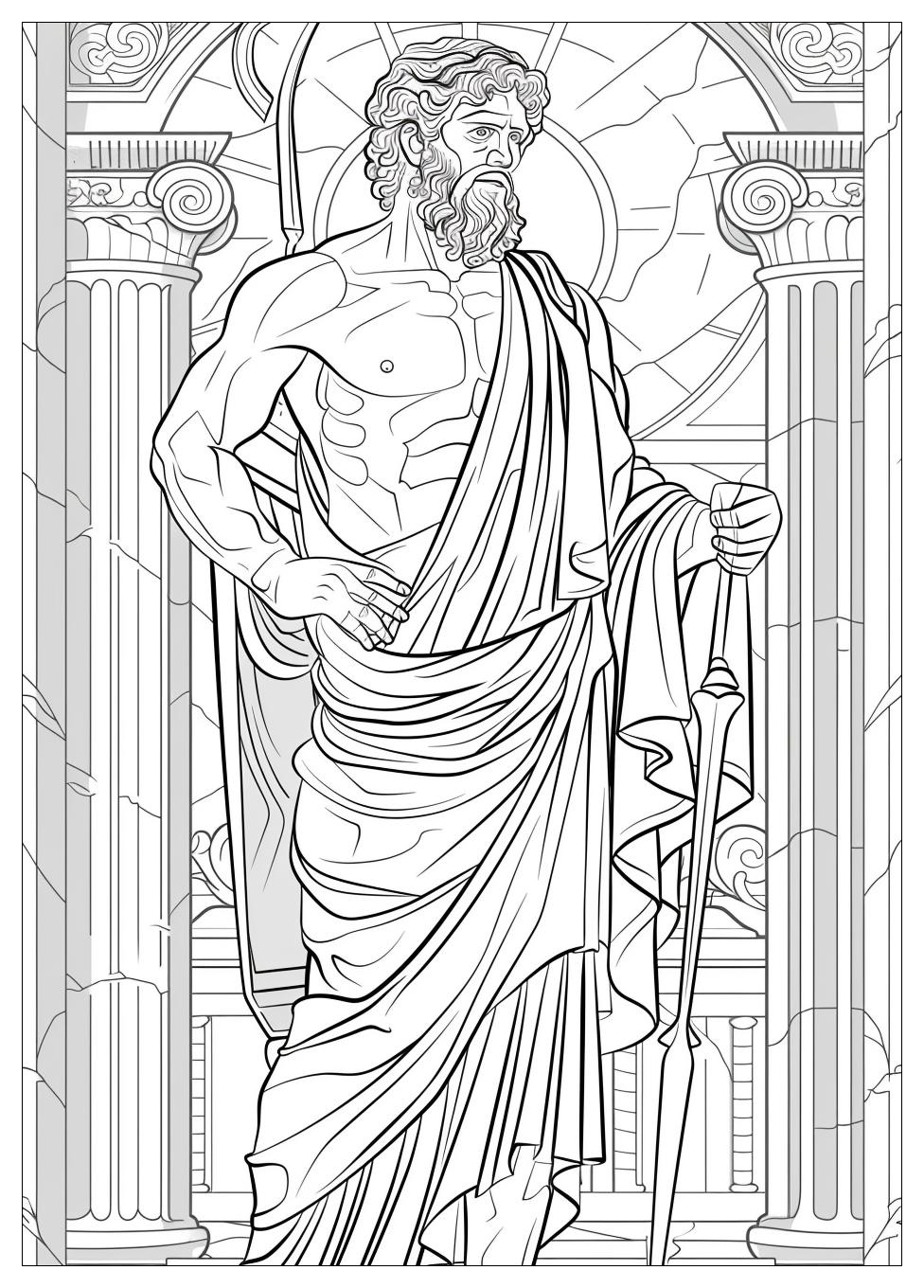 Greek Gods Coloring Pages-19