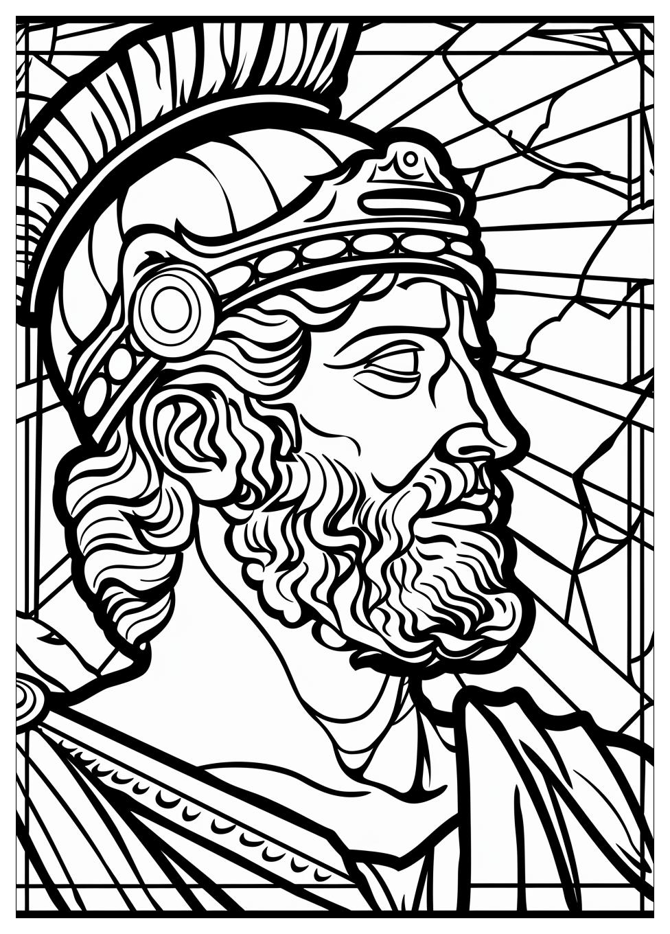 Greek Gods Coloring Pages-2