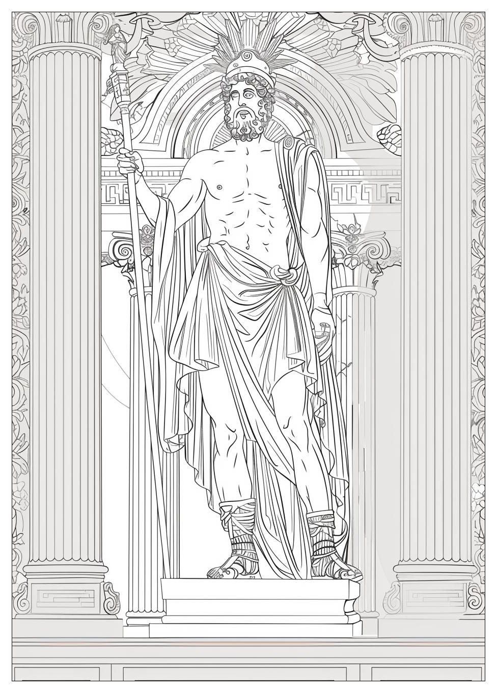 Greek Gods Coloring Pages-4