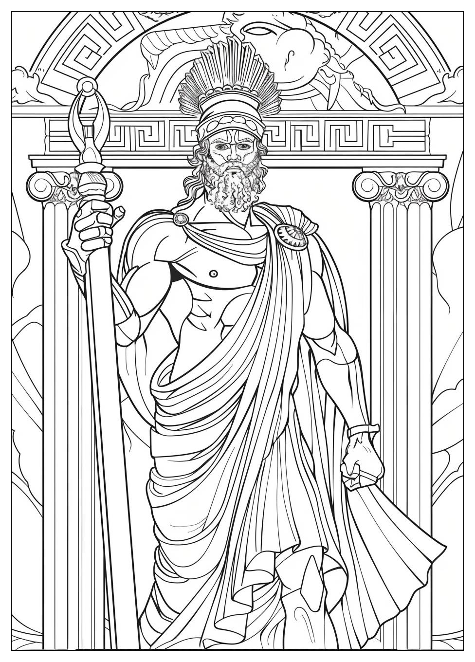 Greek Gods Coloring Pages-6