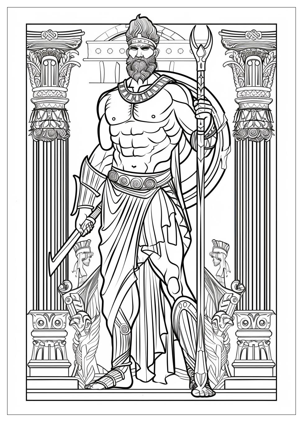 Greek Gods Coloring Pages-7