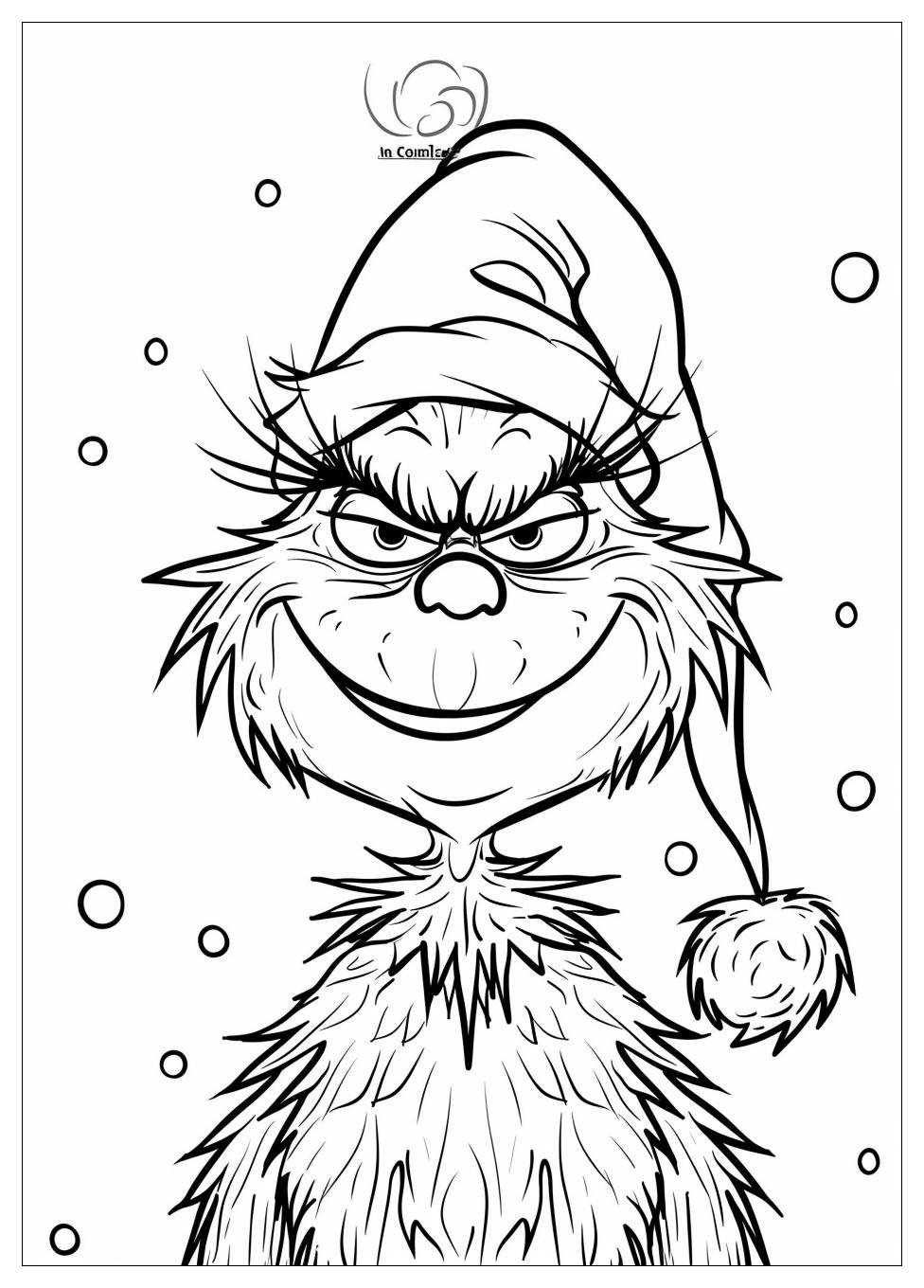 Grinch Coloring Pages-10