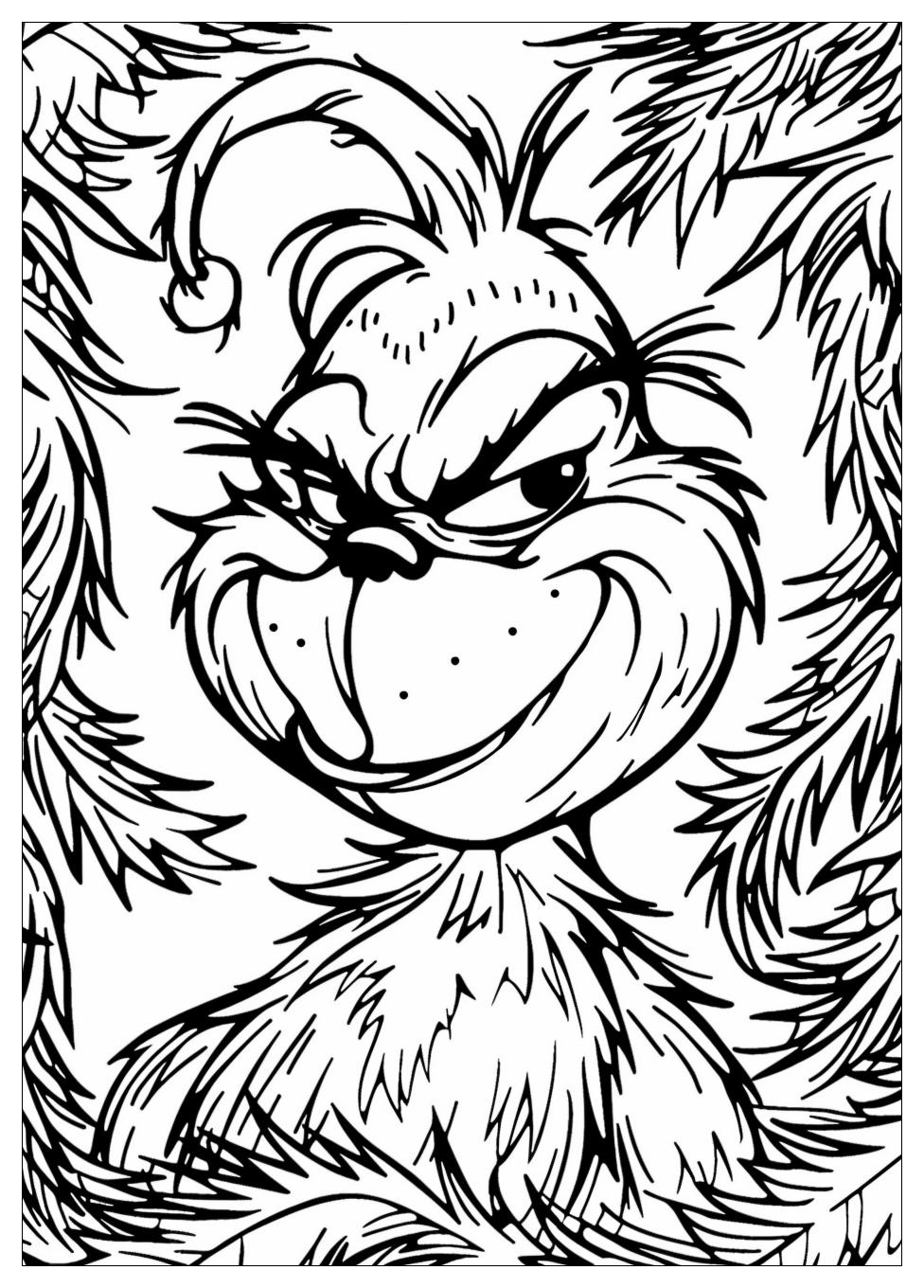 Grinch Coloring Pages-11