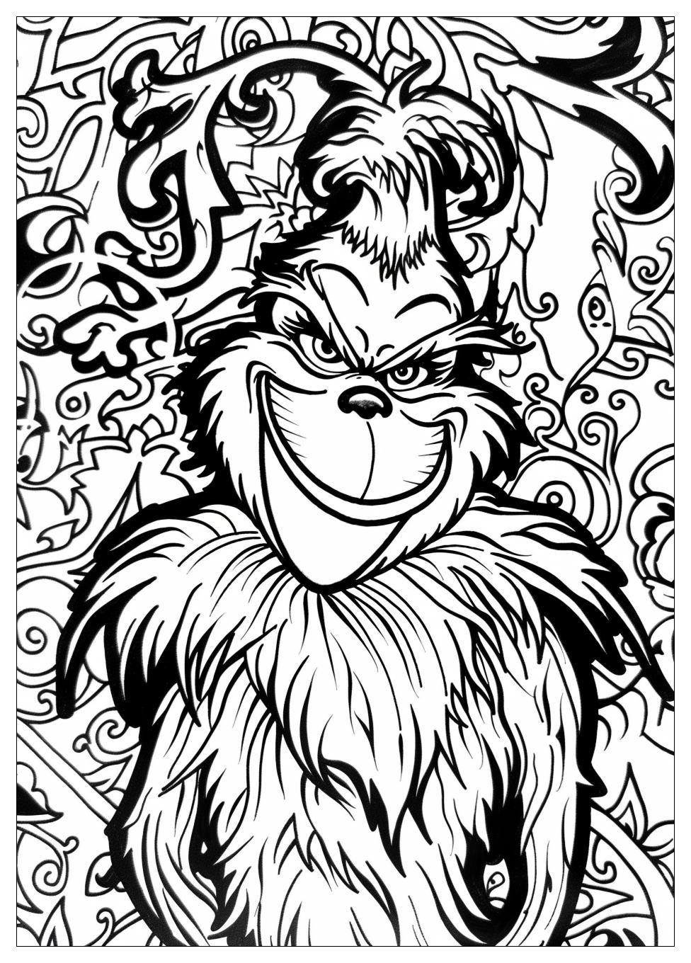 Grinch Coloring Pages-15