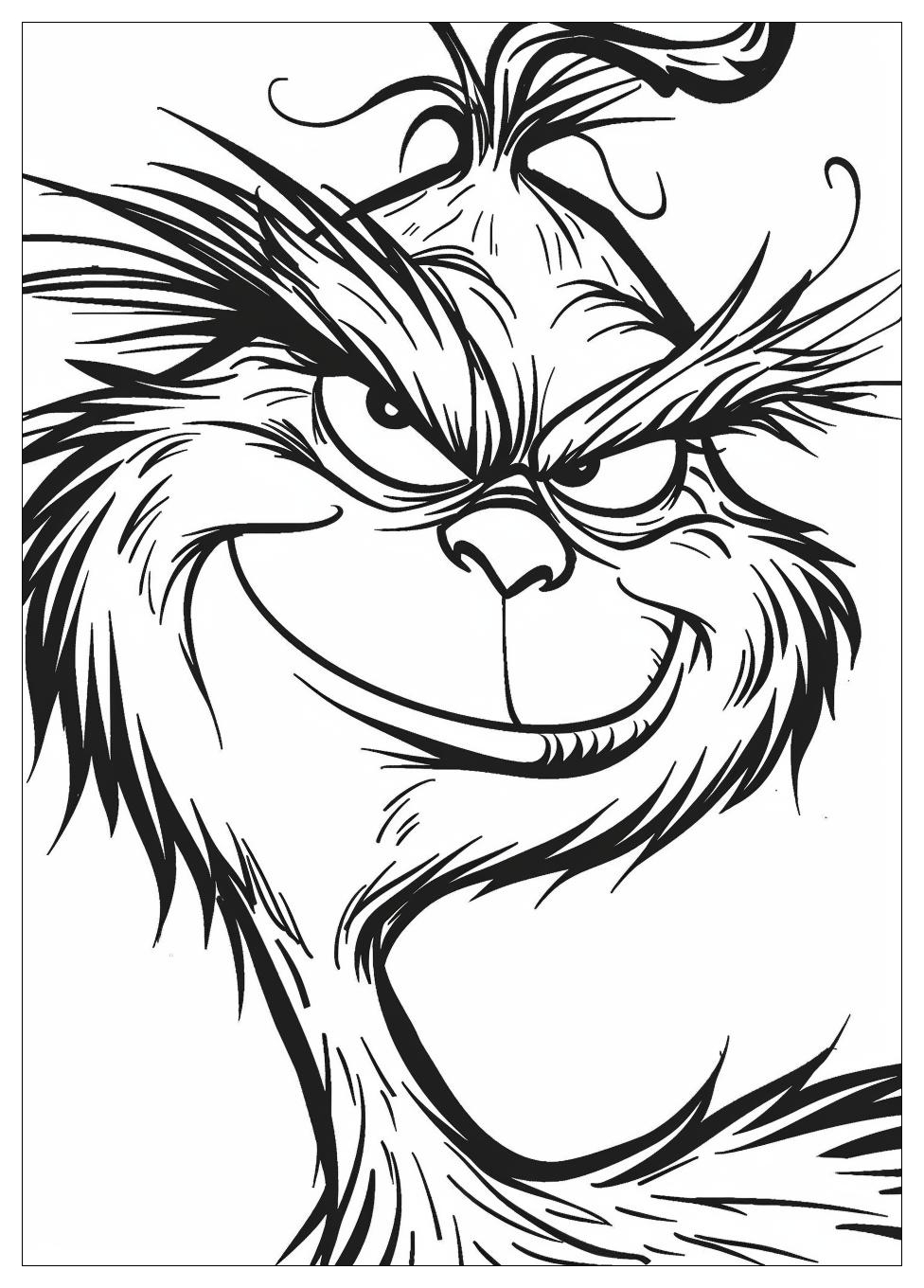 Grinch Coloring Pages-2