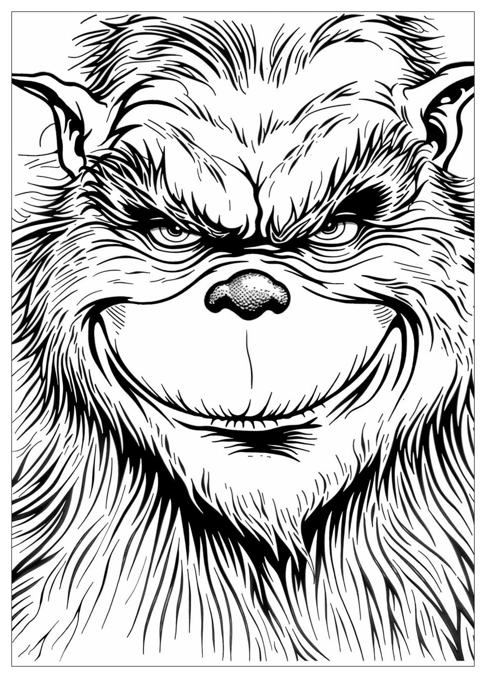 Grinch Coloring Pages-20