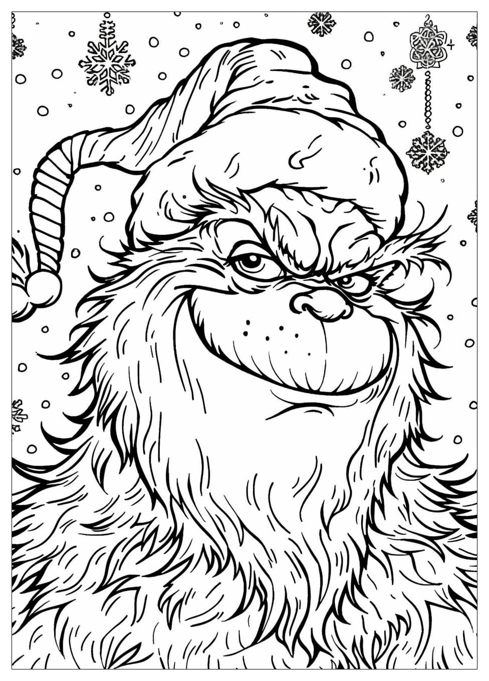 Grinch Coloring Pages-3