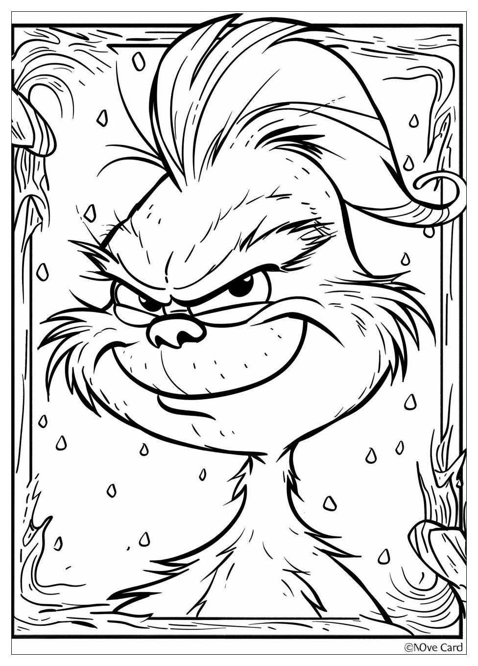 Grinch Coloring Pages-9