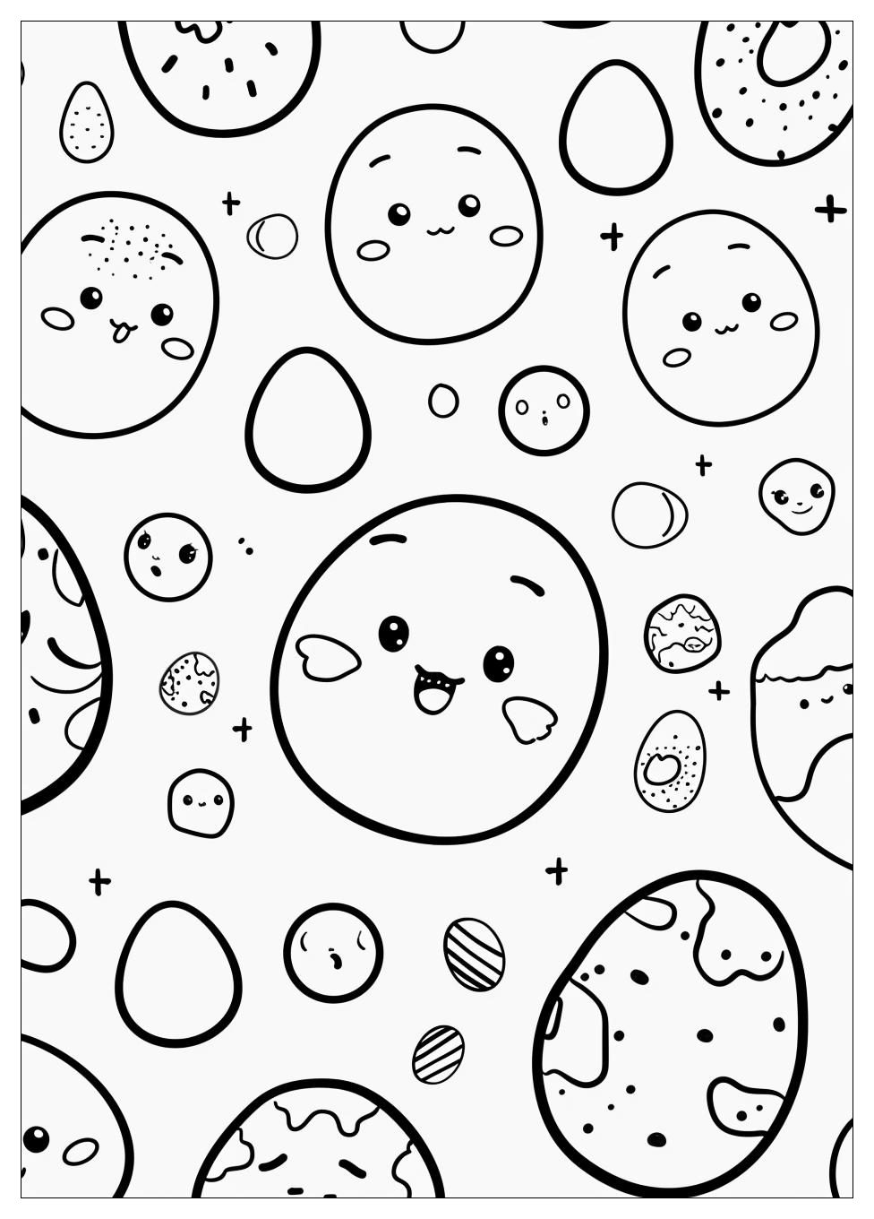 Gudetama Coloring Pages-13