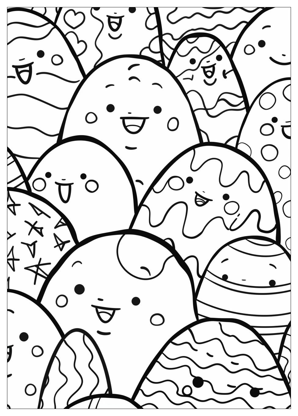 Gudetama Coloring Pages-18